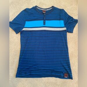 Small Blue Striped Tony Hawk Shirt